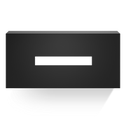 Decor Walther KB 82 Tissue box Black matt