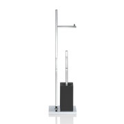 Decor Walther DW 6710 Toilet brush set Chrome / porcelain Black