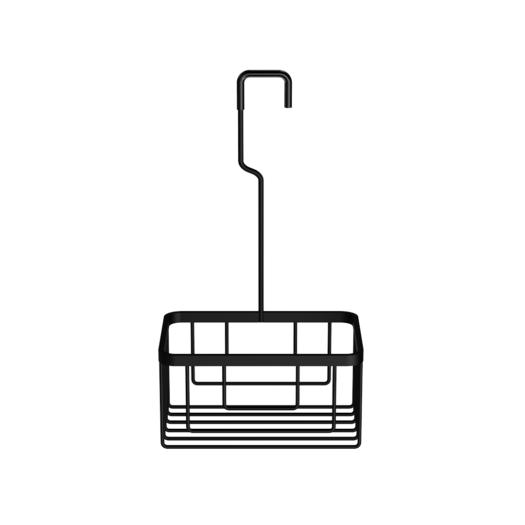 Decor Walther DW 227 Hang-up shower basket Black matt
