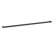 Decor Walther CLUB HTE80 Towel rail Black matt / Black matt
