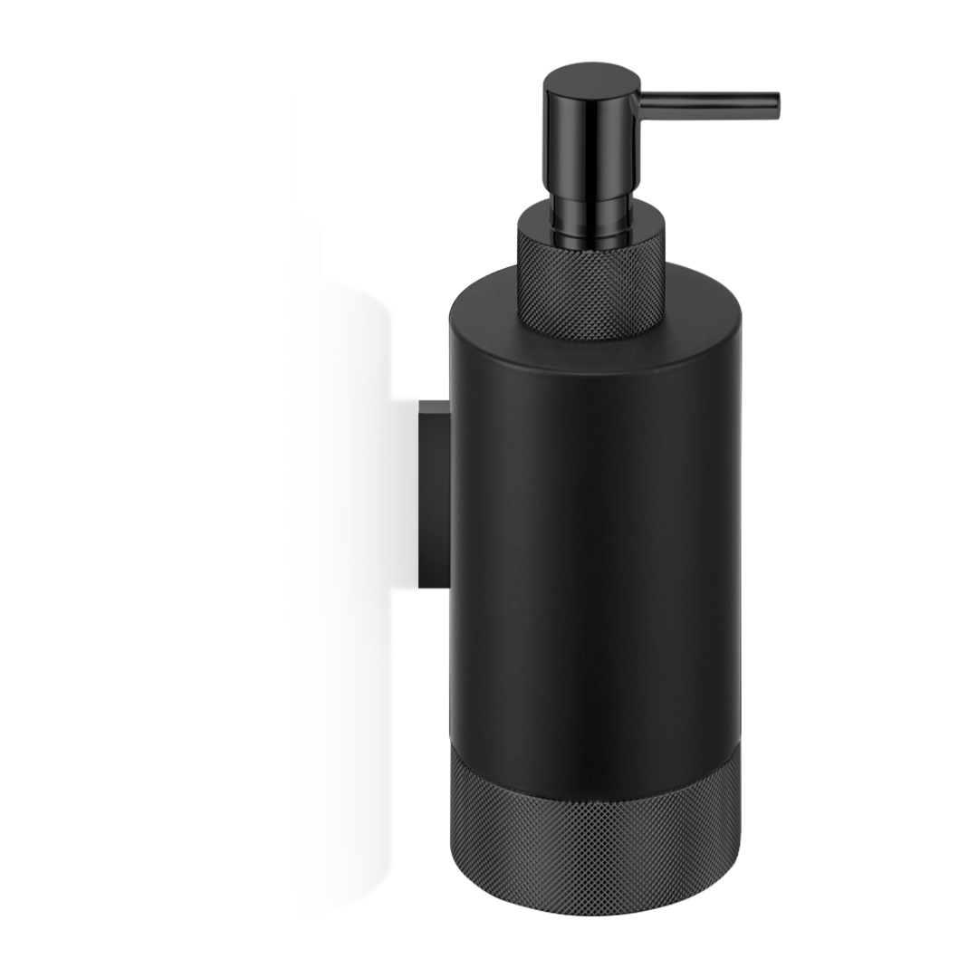 Decor Walther CLUB WSP 1 Soap dispenser wall mounted - Black matt / Black matt