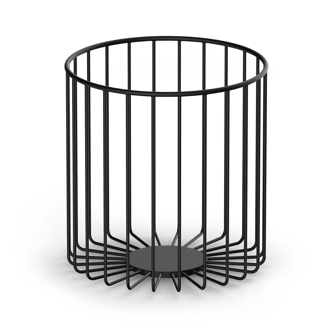 Decor Walther DW 220 Towel basket Black matt