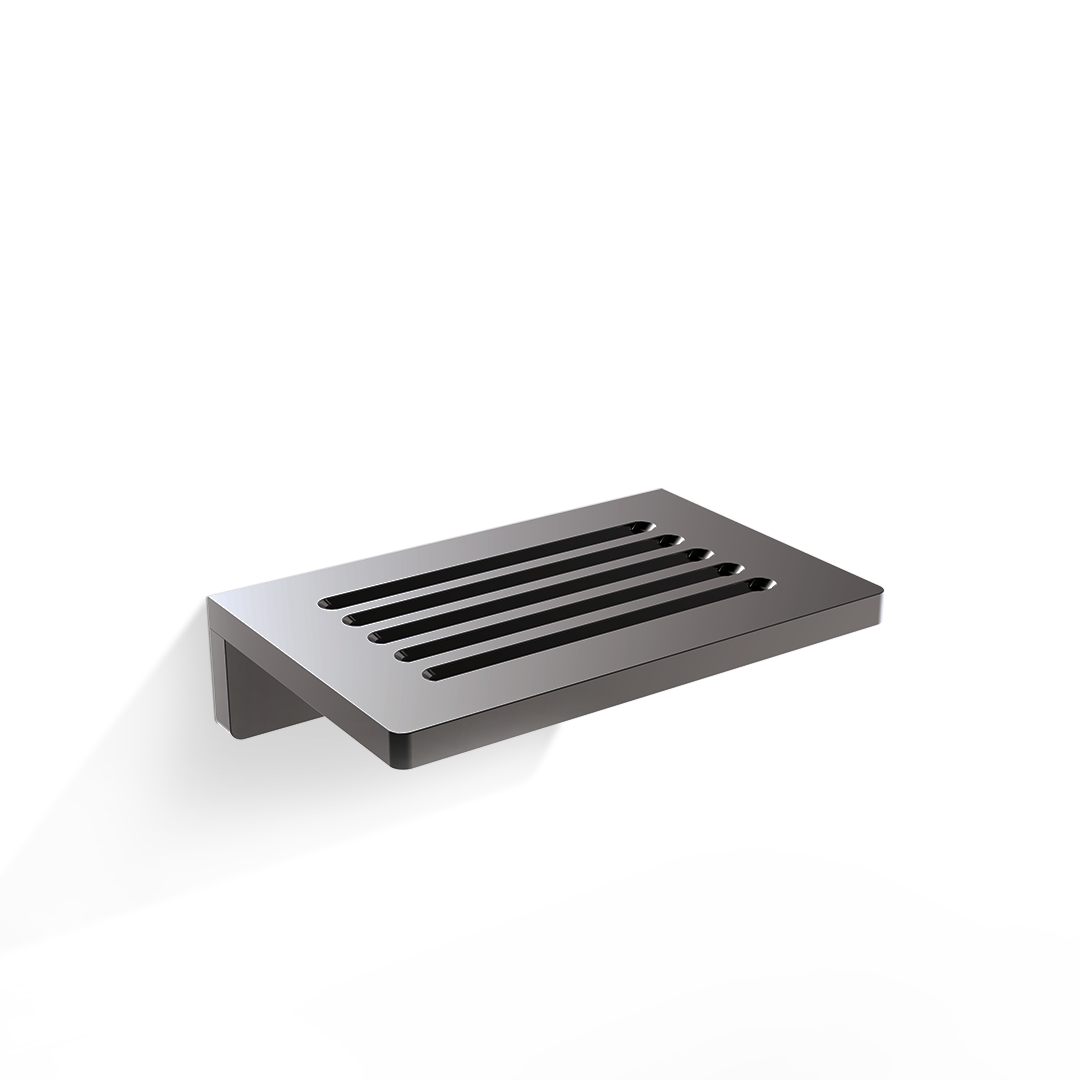 Decor Walther DW 910 Soap dish wall mounted Black Chrome PVD