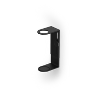 Decor Walther PORTER Wall holder for dispenser bottles Black matt