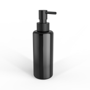 Decor Walther TT PORTER Soap dispenser Glass bottle Black / Pump Black matt