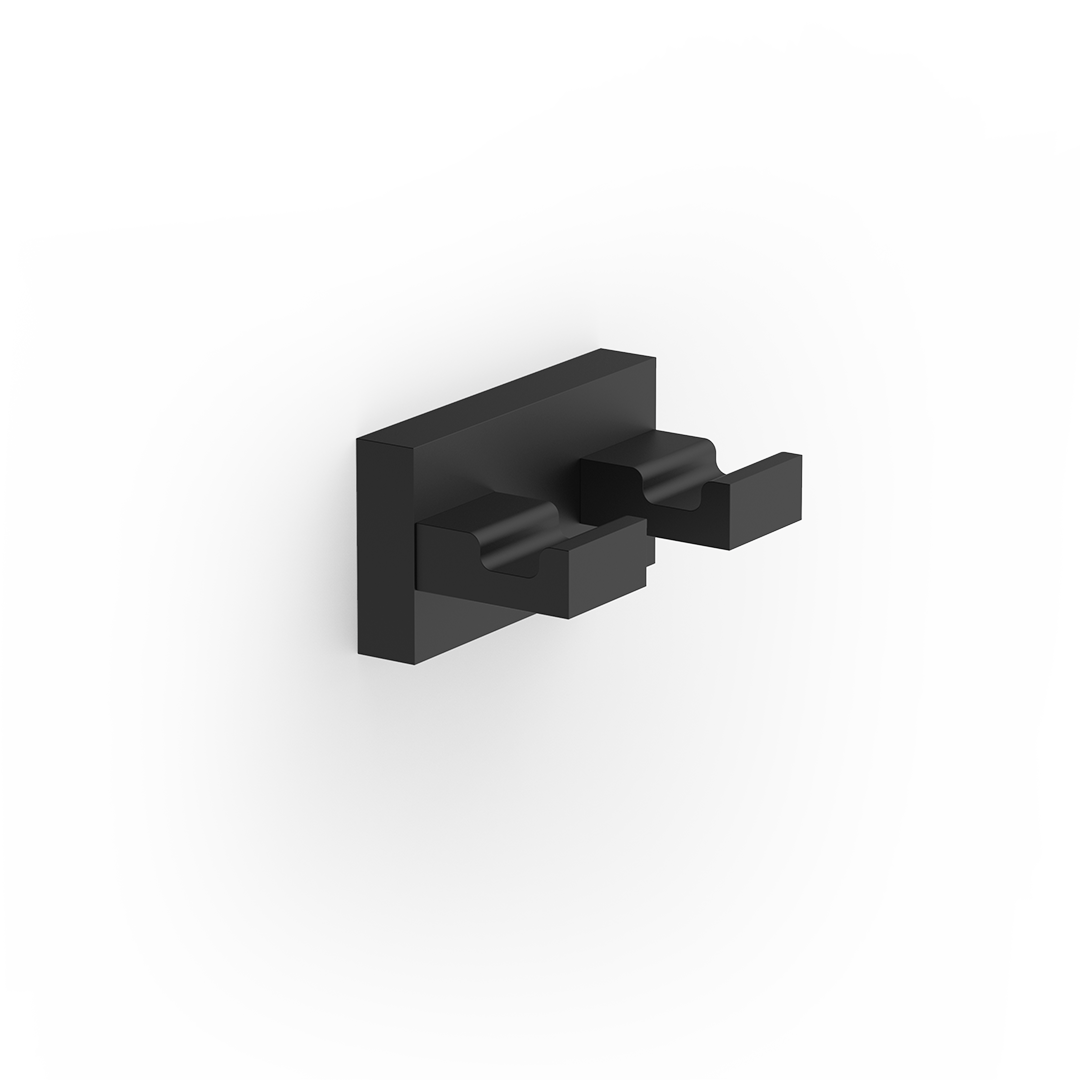 Decor Walther WH 5 Double hook / Bracket for Black matt