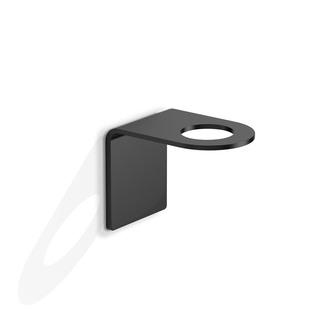 Decor Walther HOLD SK Dispenser holder self-adhesive Black matt