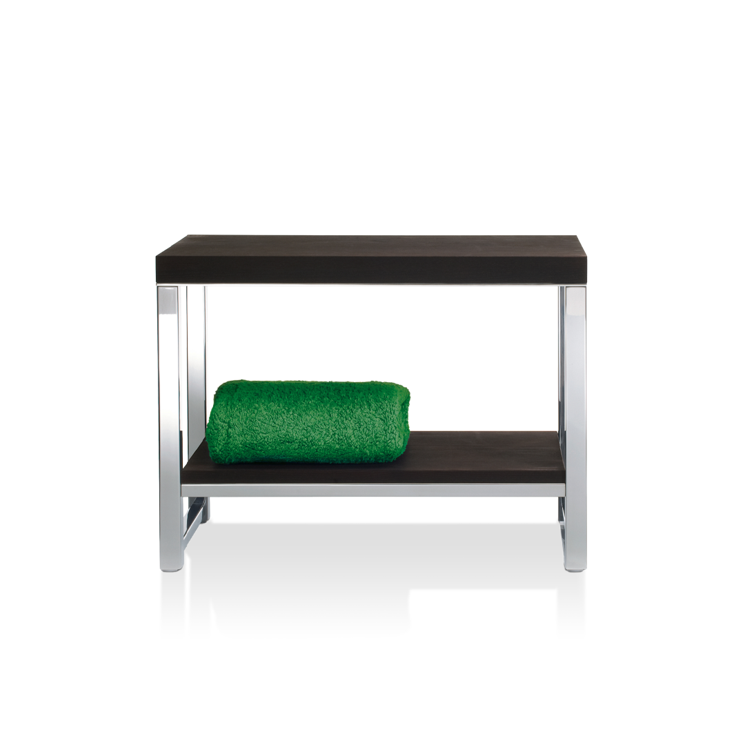 Decor Walther WO SME WOOD Bench with board thermo-ash oiled dark