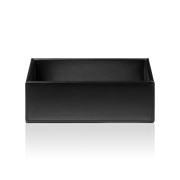 Decor Walther BROWNIE BOD2 Utensil box big - Artificial leather black