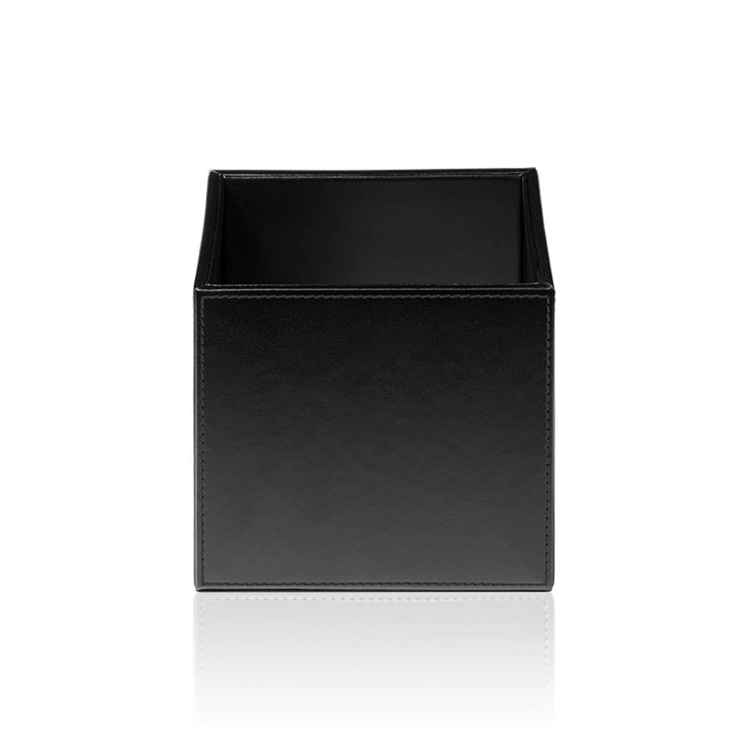 Decor Walther BROWNIE BOD1 Utensil box small - Artificial leather black