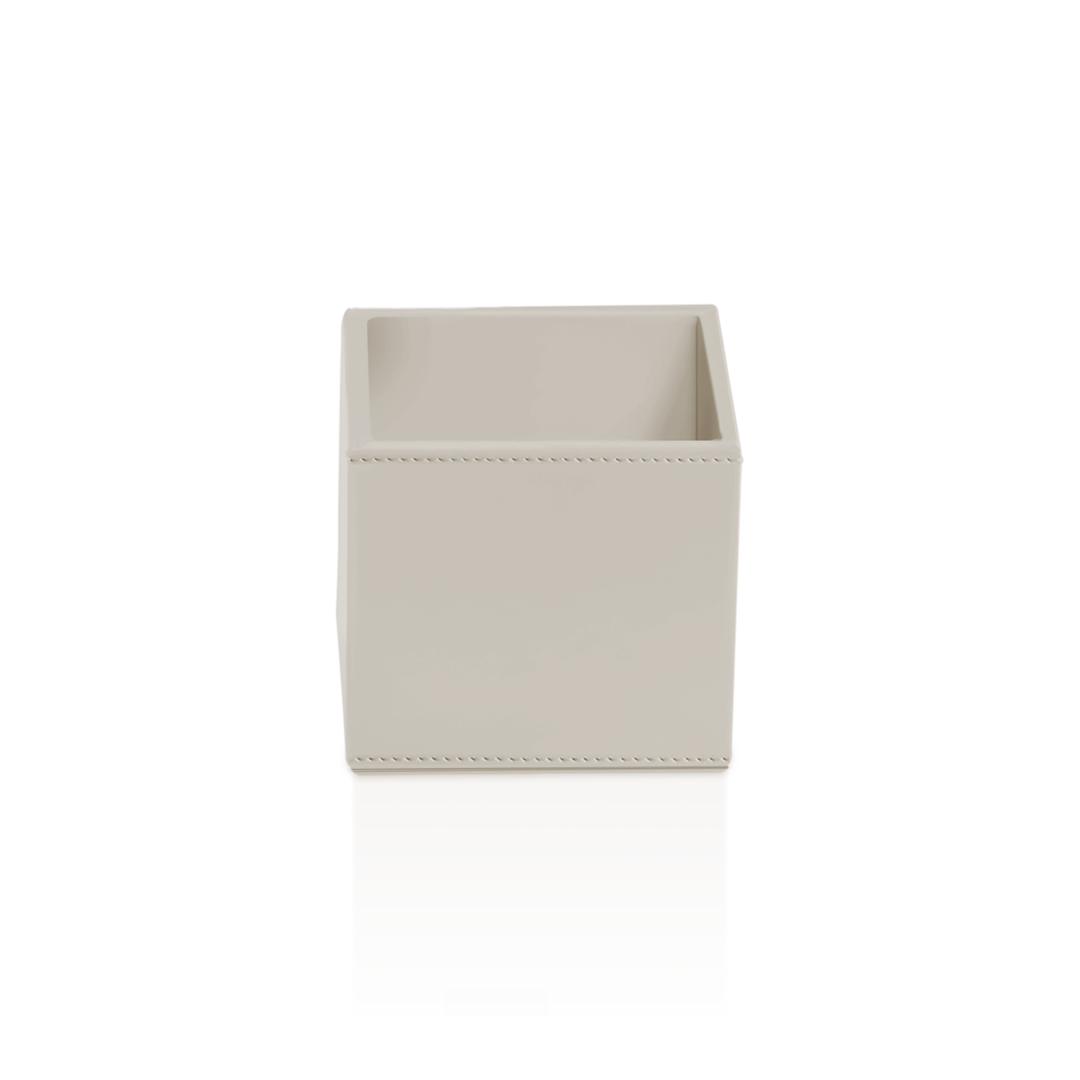 Decor Walther BROWNIE UB Utensil box Artificial leather Sand