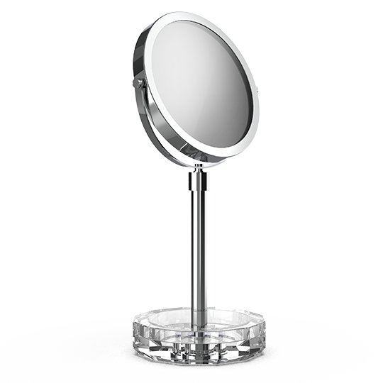 KR KSA KRISTALL Cosmetic mirror with Shelf