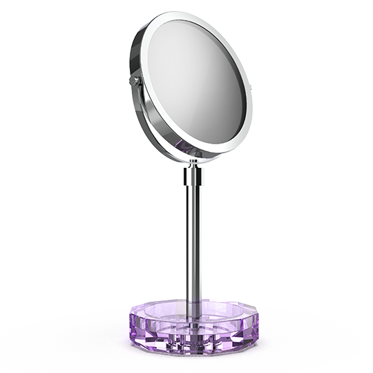 KR KSA KRISTALL Cosmetic mirror with Shelf