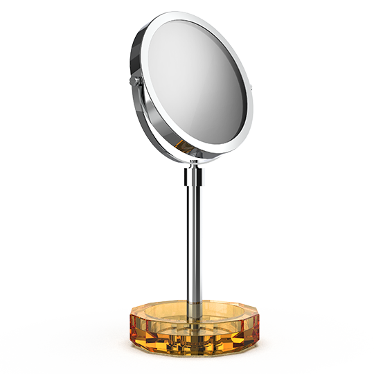 KR KSA KRISTALL Cosmetic mirror with Shelf
