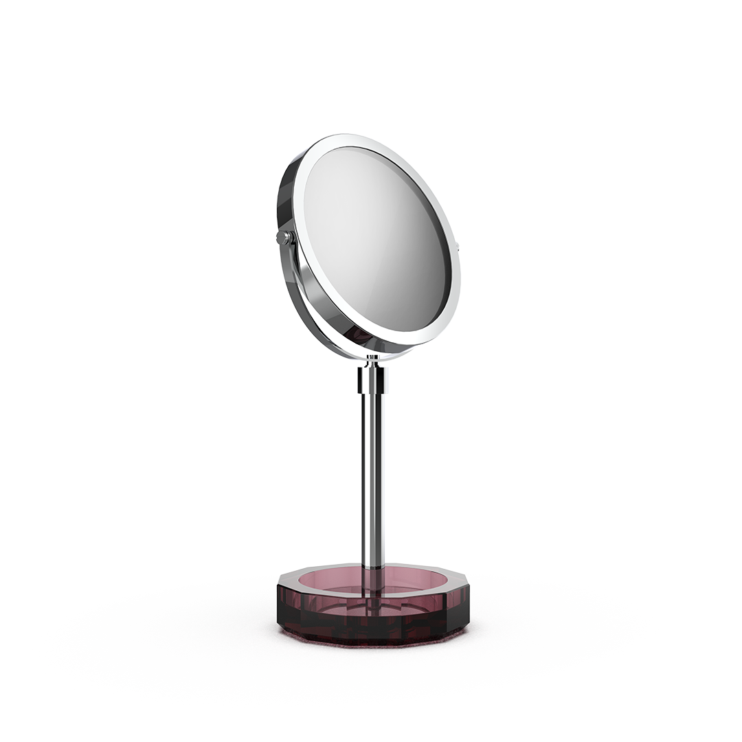 KR KSA KRISTALL Cosmetic mirror with Shelf