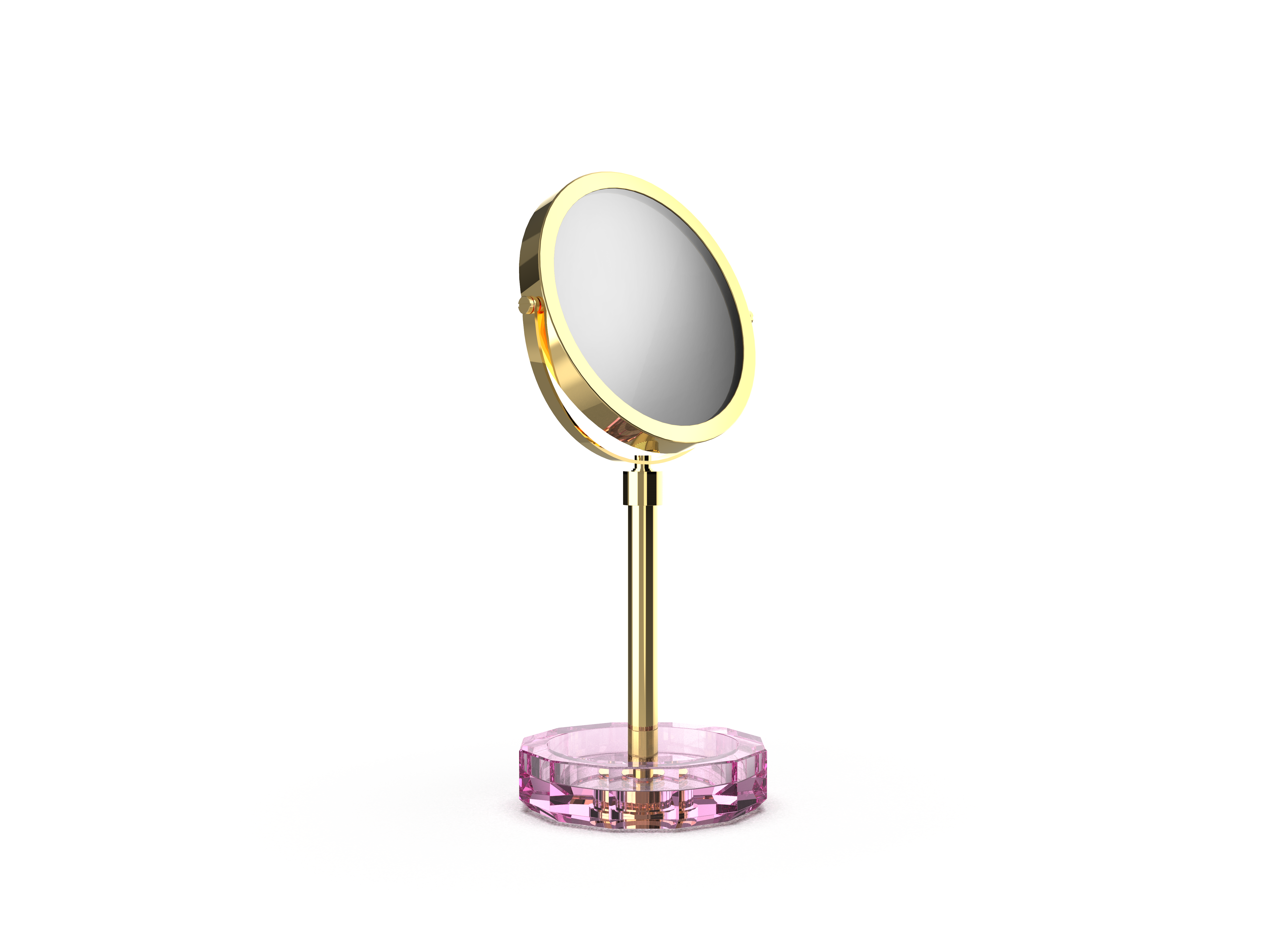 KR KSA KRISTALL Cosmetic mirror with Shelf