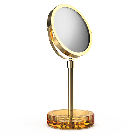 KR KSA KRISTALL Cosmetic mirror with Shelf