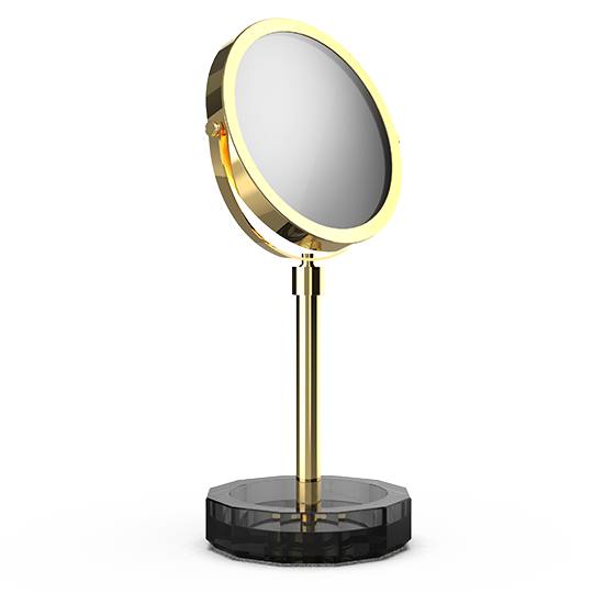 KR KSA KRISTALL Cosmetic mirror with Shelf