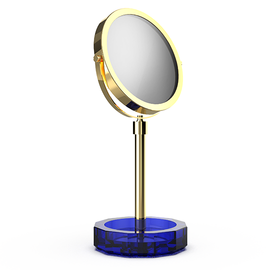 KR KSA KRISTALL Cosmetic mirror with Shelf