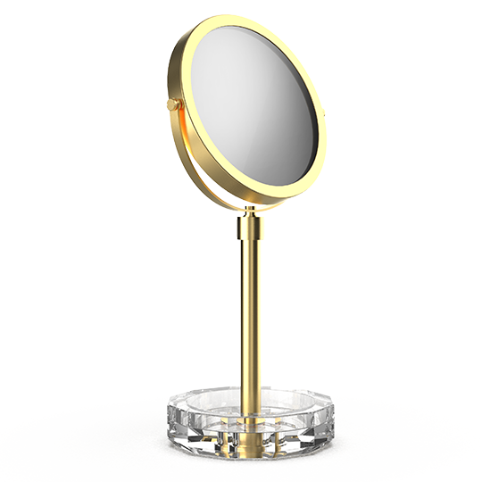 KR KSA KRISTALL Cosmetic mirror with Shelf