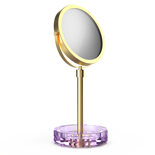 KR KSA KRISTALL Cosmetic mirror with Shelf