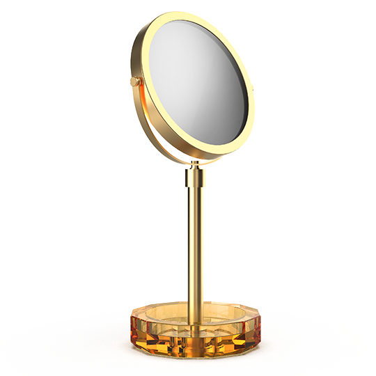 KR KSA KRISTALL Cosmetic mirror with Shelf