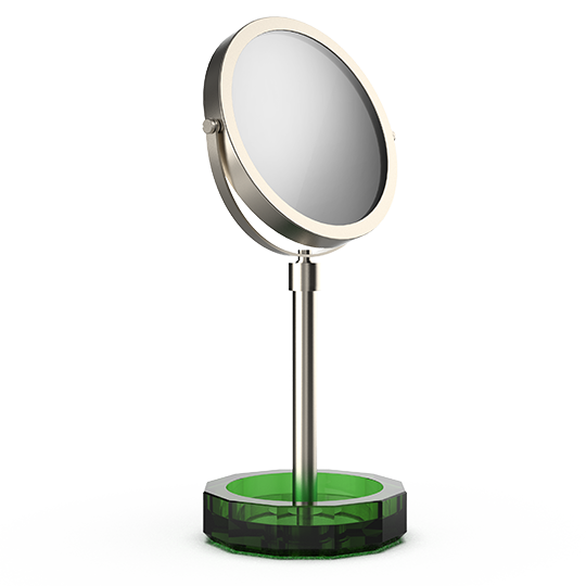 KR KSA KRISTALL Cosmetic mirror with Shelf