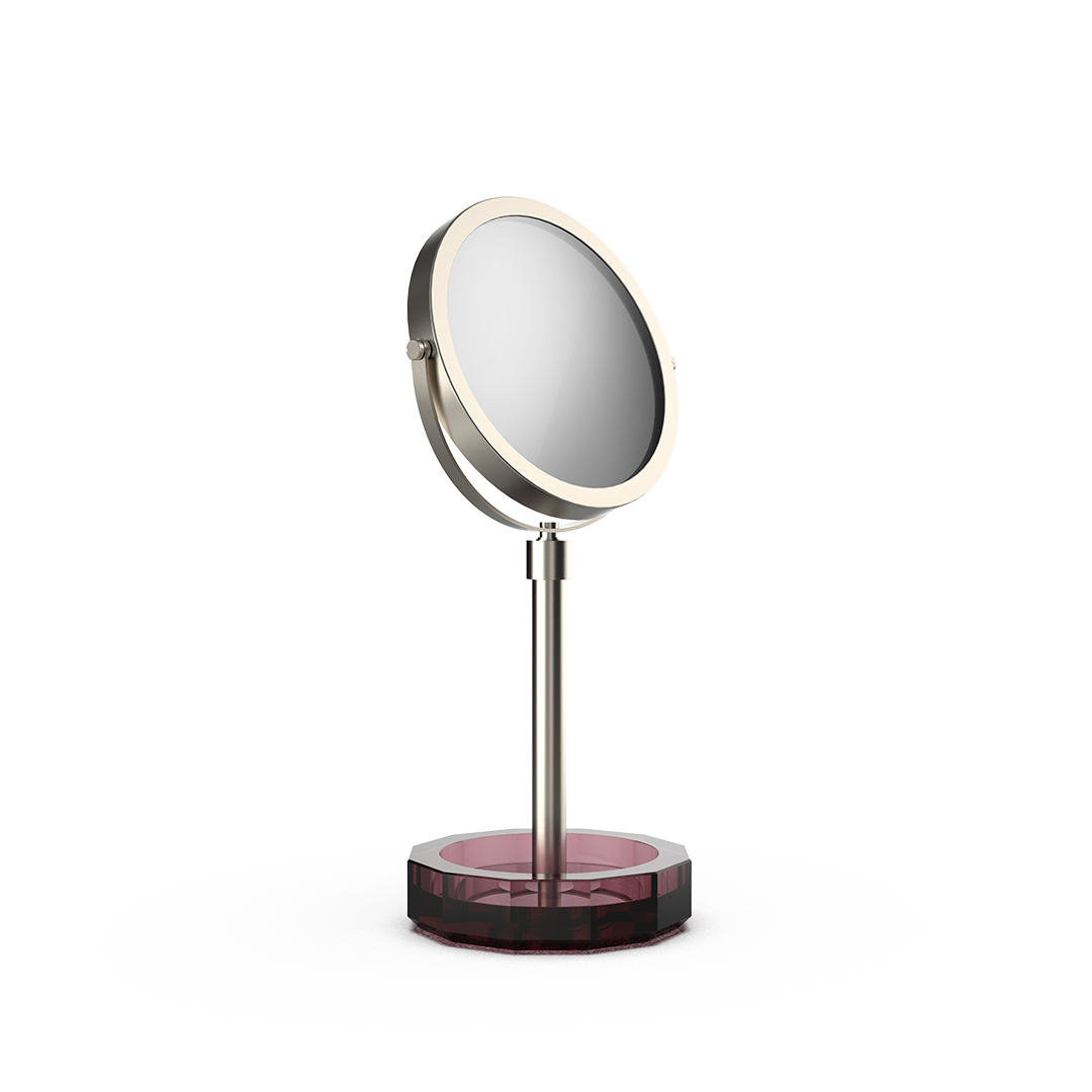 KR KSA KRISTALL Cosmetic mirror with Shelf