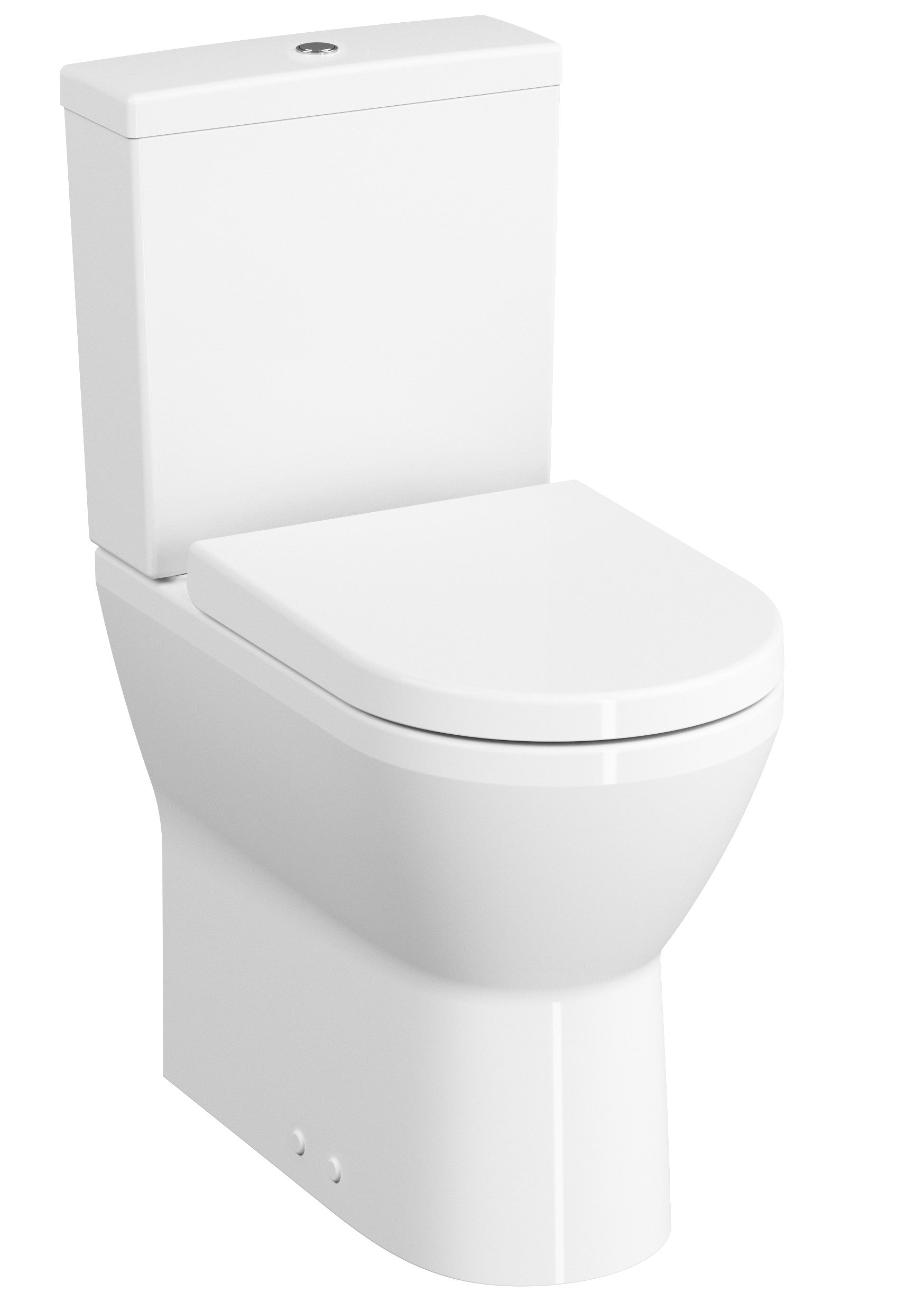 Close-Coupled Wc Pan, Back-To-Wall, Comfort,Rimless