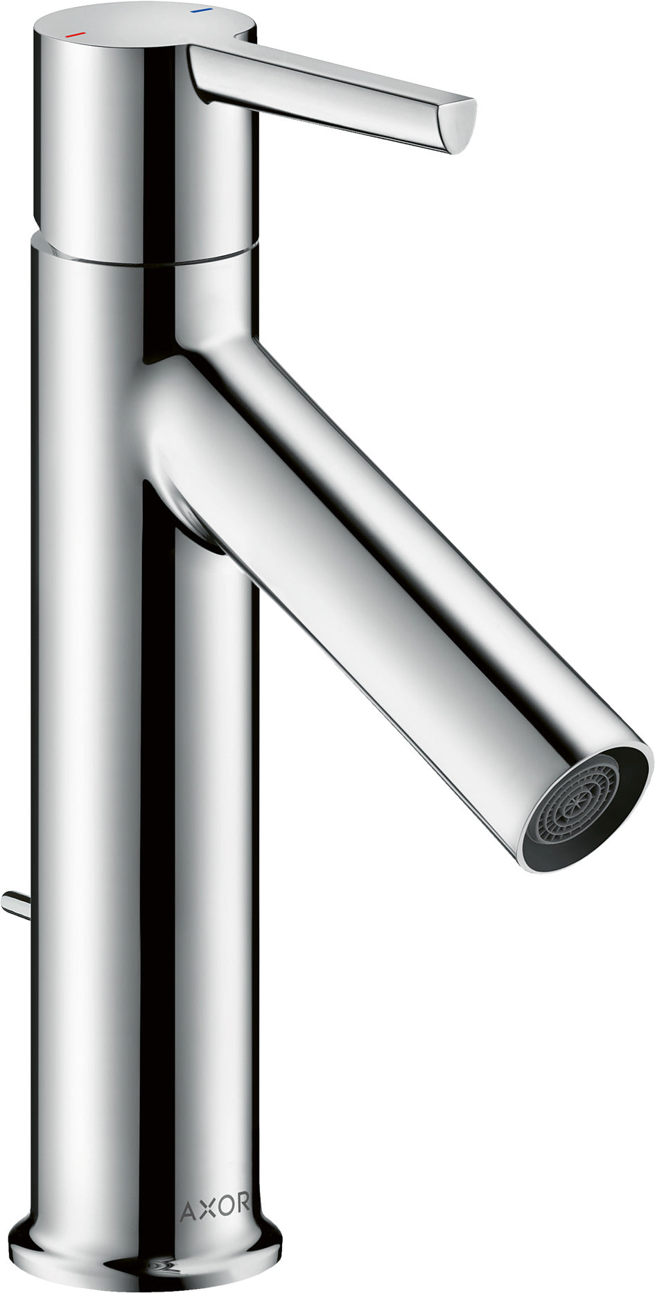 AXOR Starck Single lever basin mixer 100 with lever handle and pop-up waste