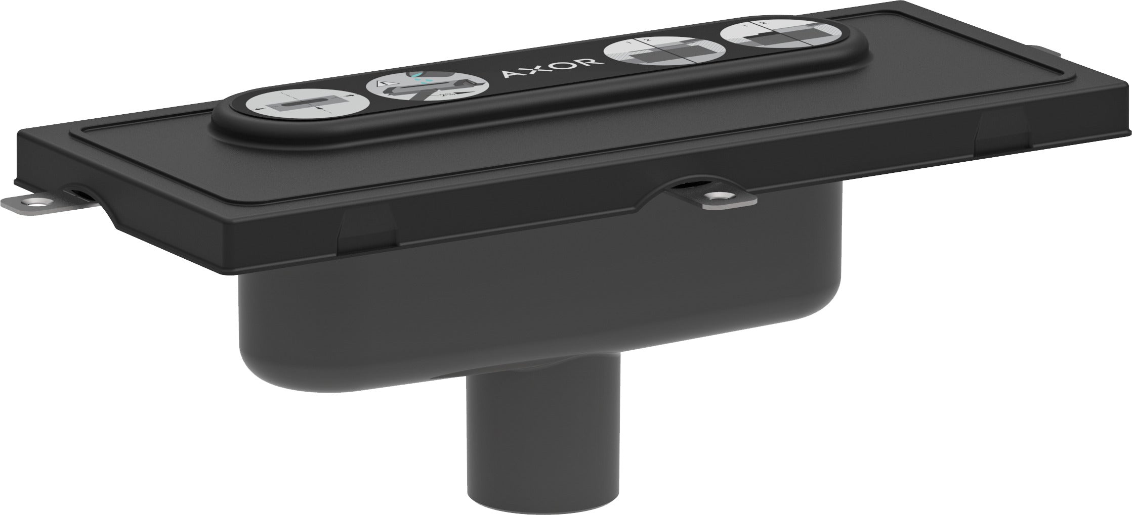 AXOR uBox universal Base set for finish sets for vertical installation