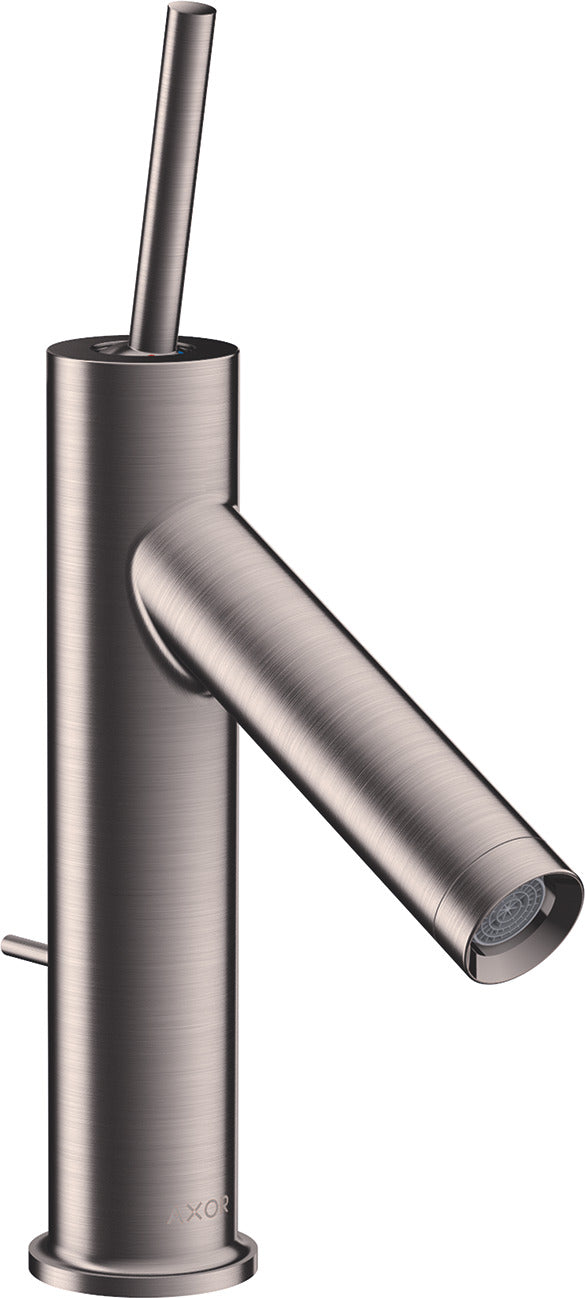 AXOR Starck Single lever basin mixer 90 with pin handle and pop-up waste