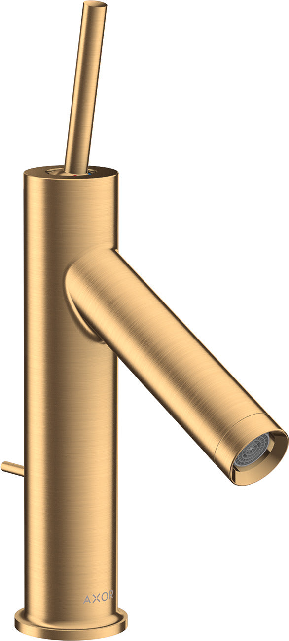 AXOR Starck Single lever basin mixer 90 with pin handle and pop-up waste