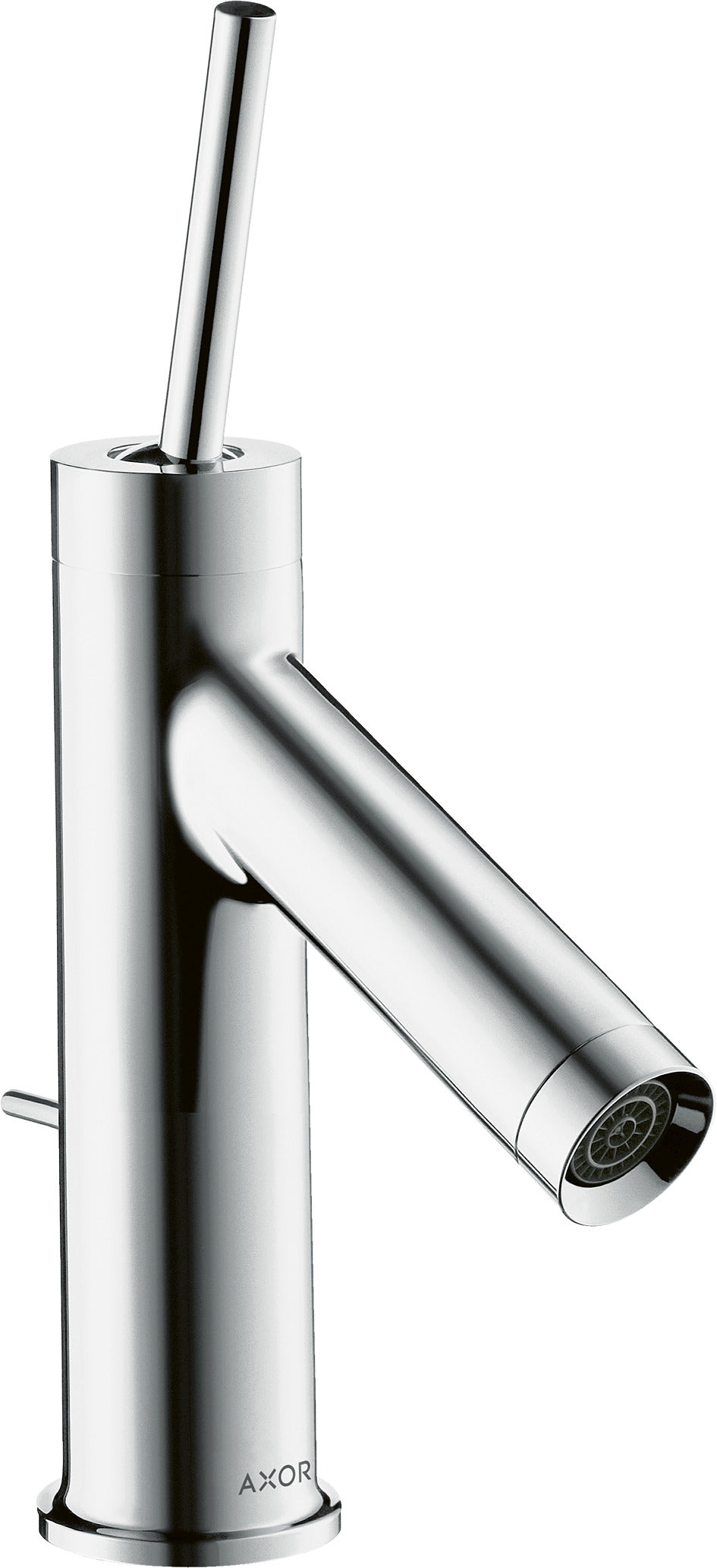 AXOR Starck Single lever basin mixer 70 with pin handle for cloakroom basins with pop-up waste