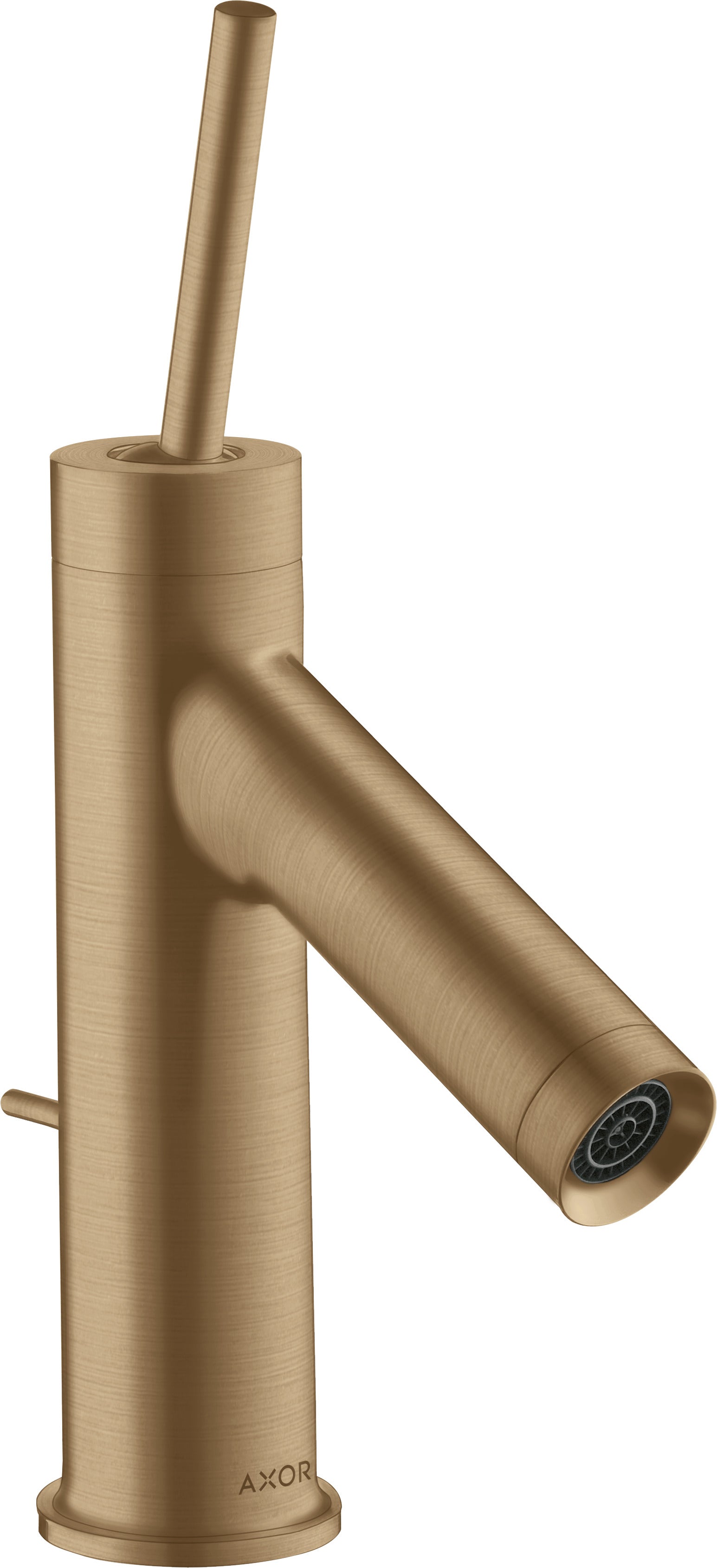 AXOR Starck Single lever basin mixer 70 with pin handle for cloakroom basins with pop-up waste