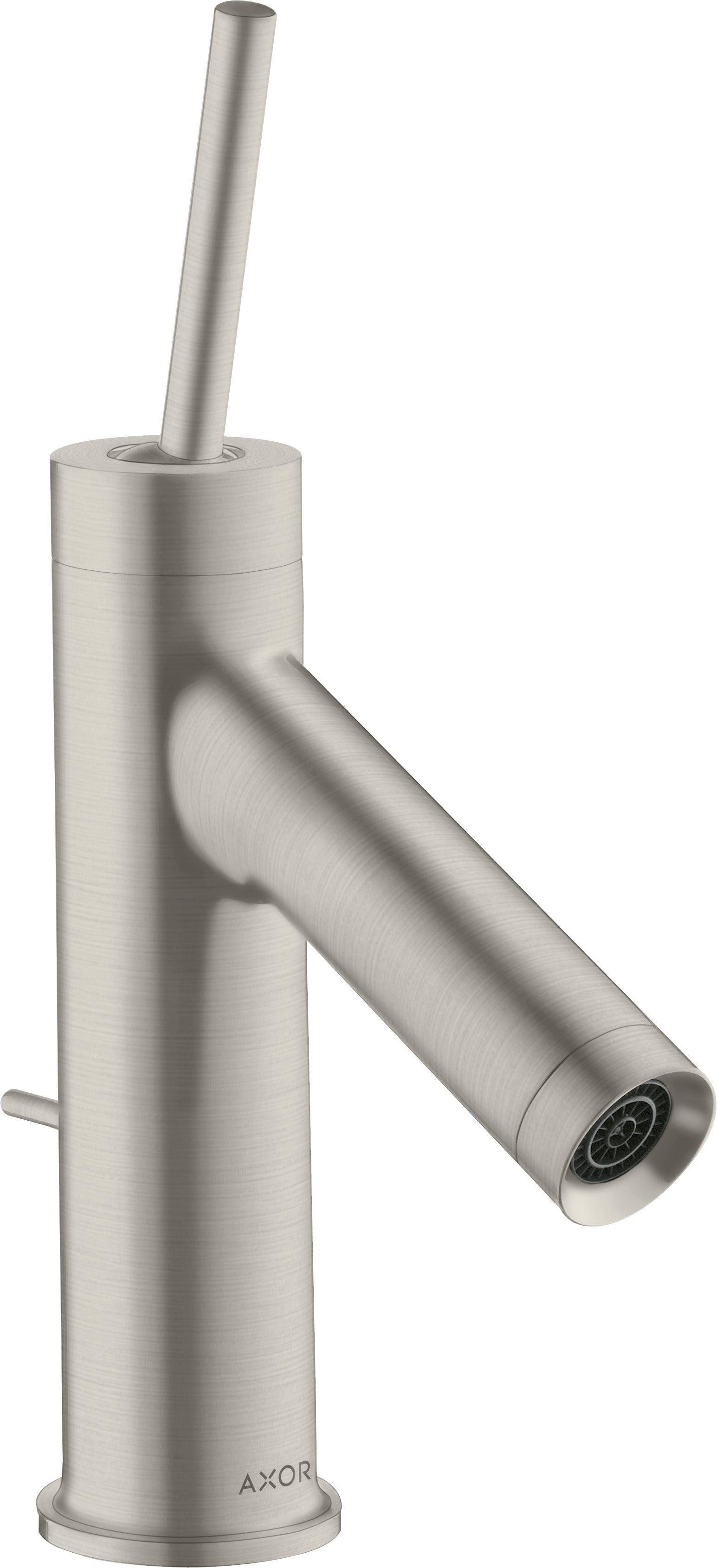 AXOR Starck Single lever basin mixer 70 with pin handle for cloakroom basins with pop-up waste