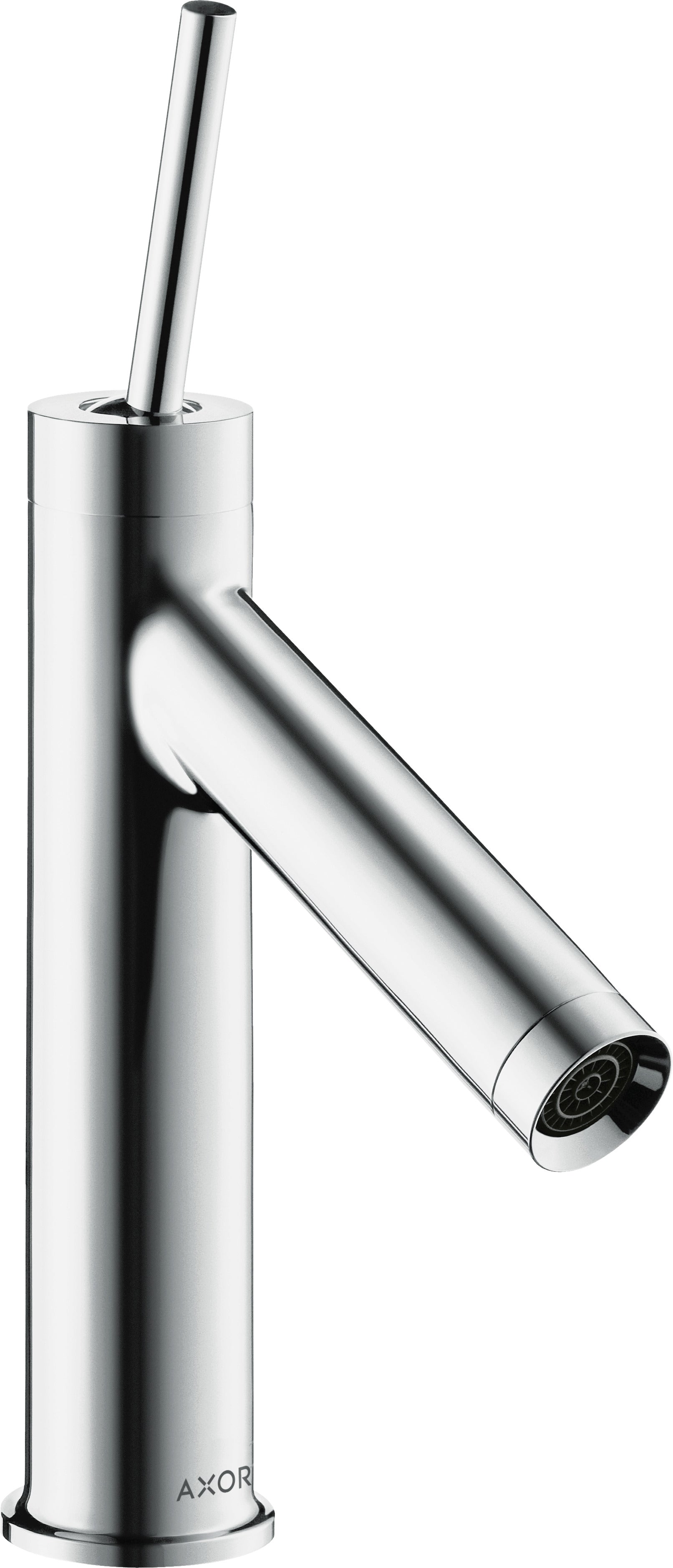 AXOR Starck Single lever basin mixer 90 with pin handle and waste