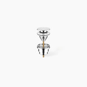 Basin Waste With Push Fastening 1 1 4 Chrome