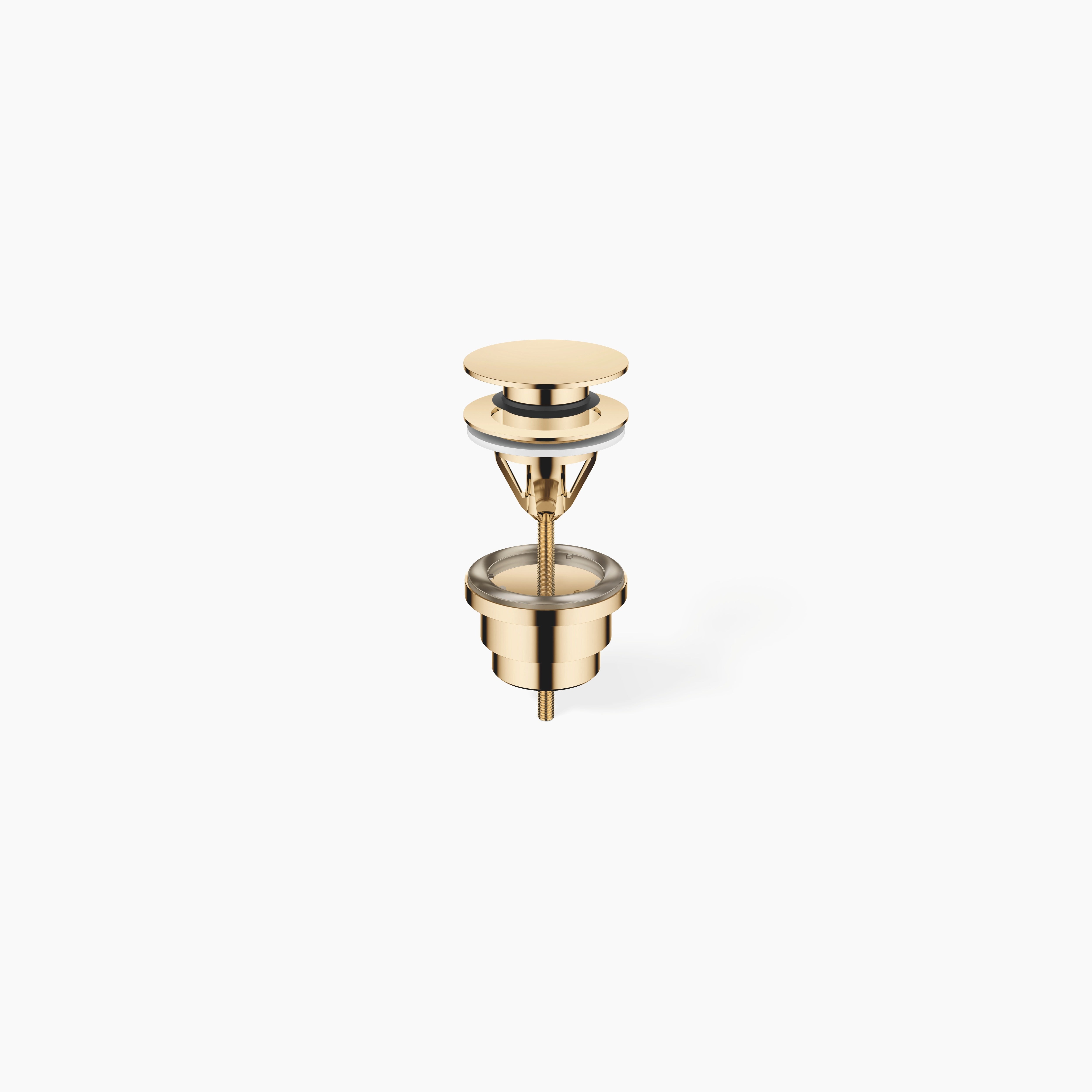 Basin Waste With Push Fastening 1 1 4 Chrome