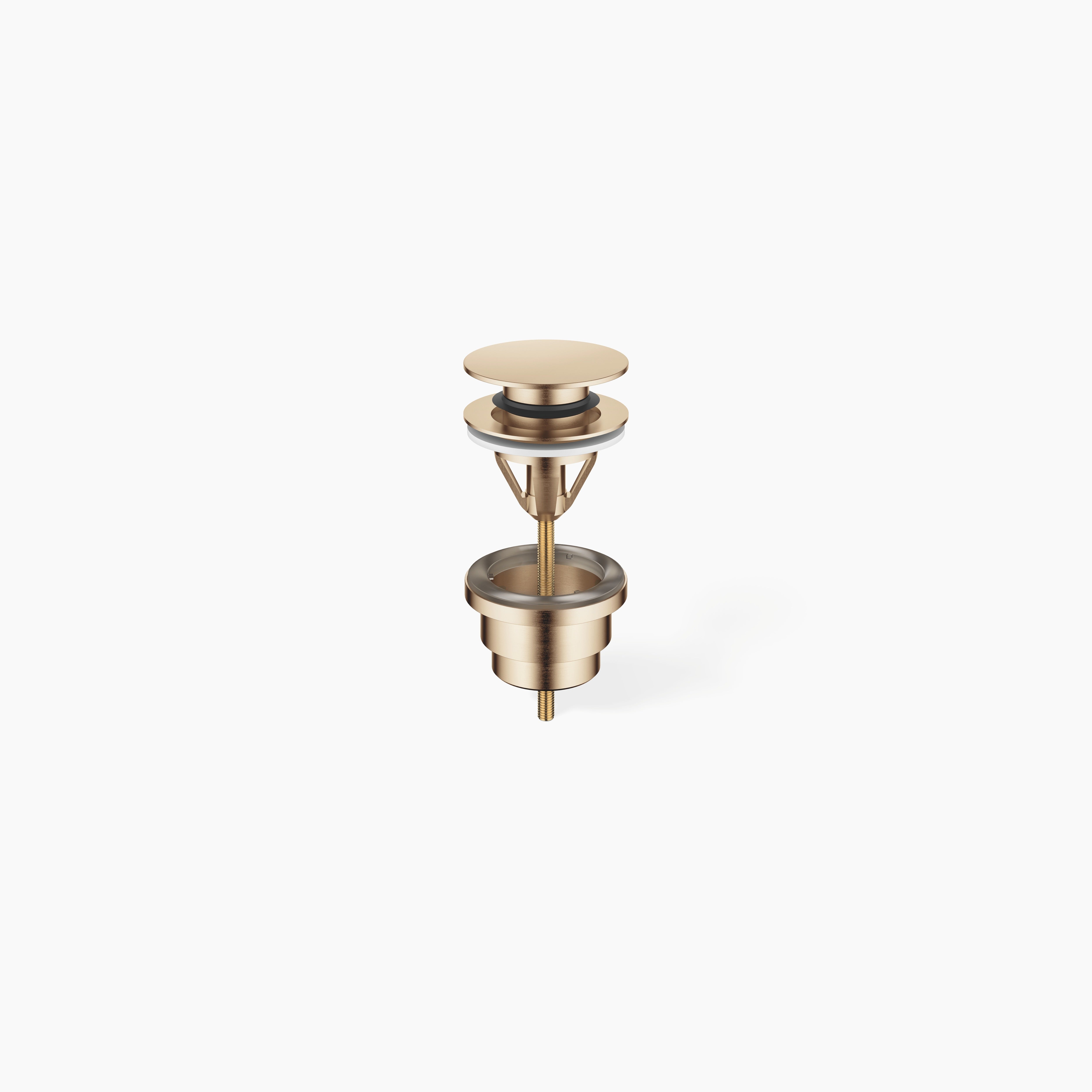 Basin Waste With Push Fastening 1 1 4 Chrome