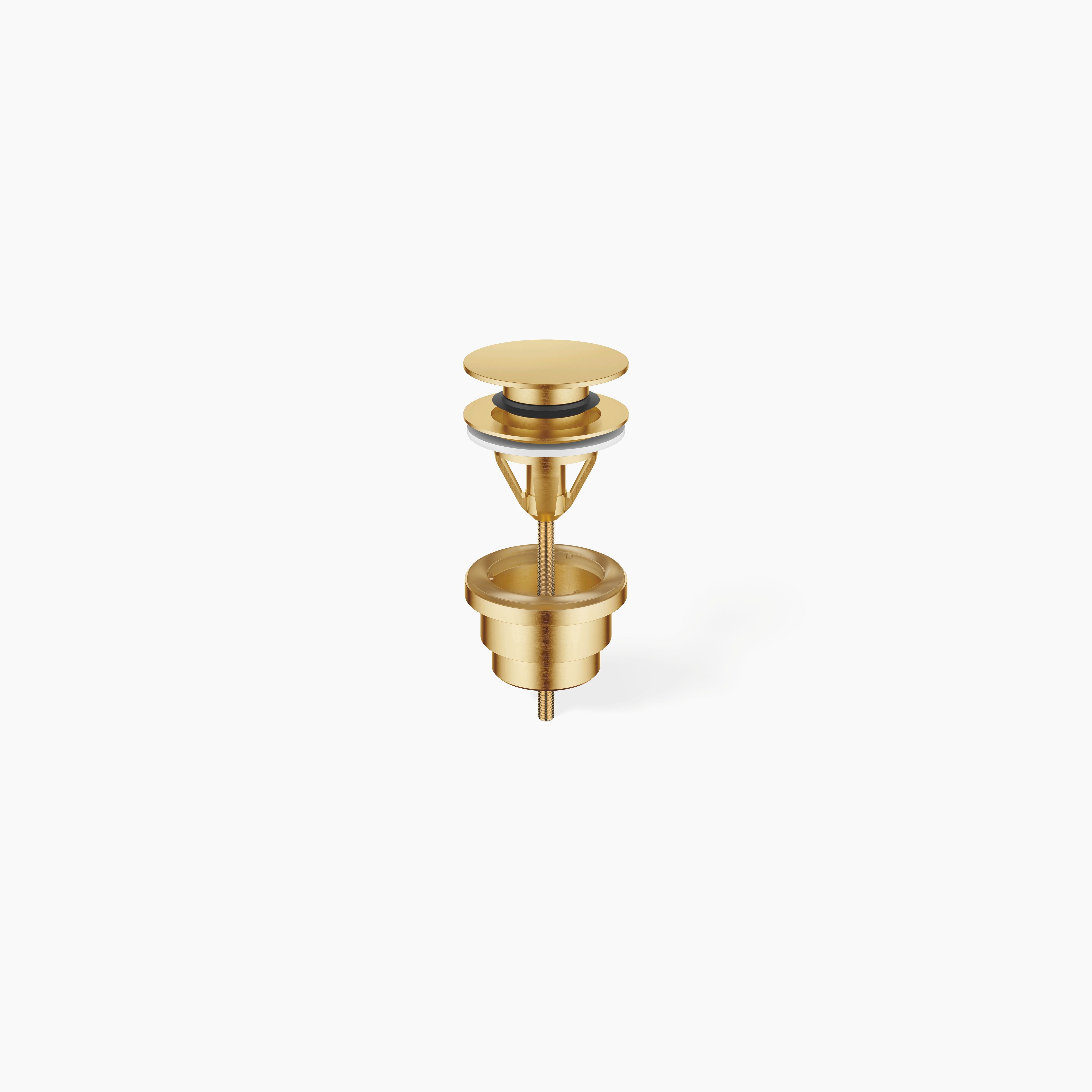 Basin Waste With Push Fastening 1 1 4 Chrome