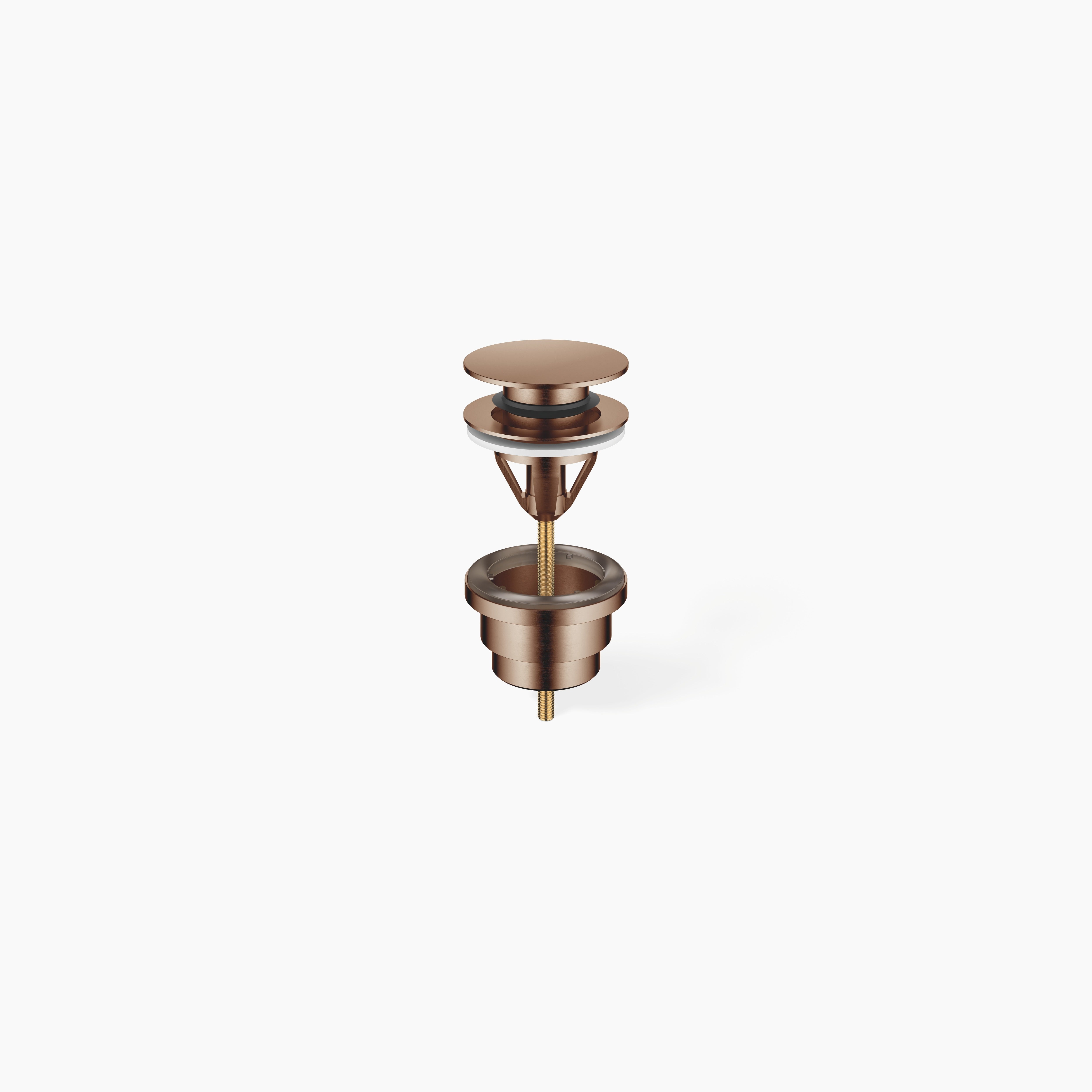 Basin Waste With Push Fastening 1 1 4 Chrome