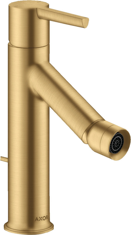 AXOR Starck Single lever bidet mixer with lever handle and pop-up waste