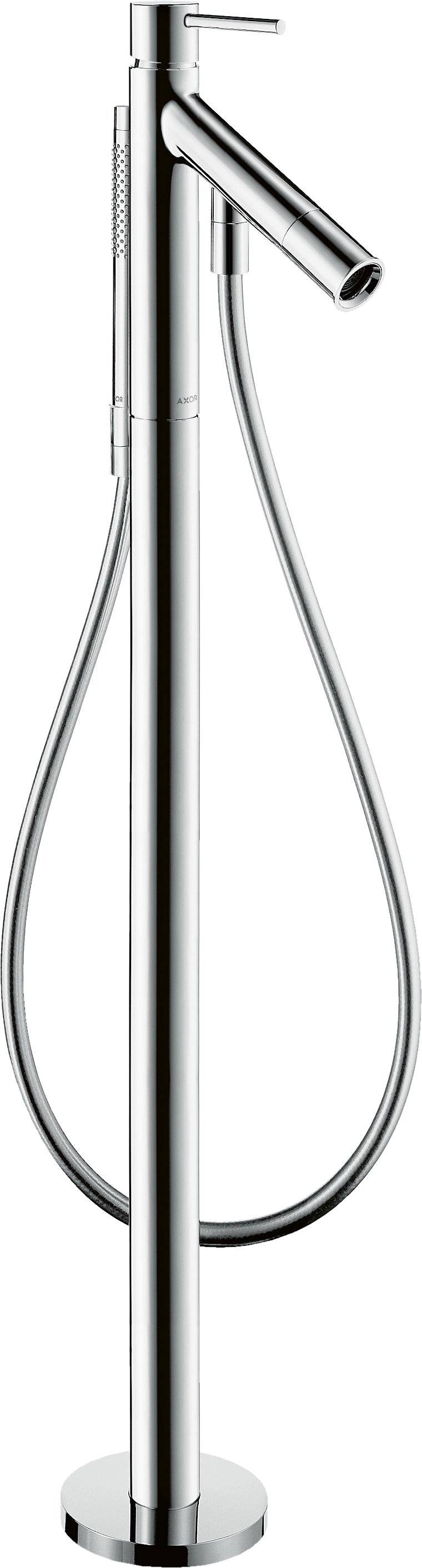 AXOR Starck Single lever bath mixer floor-standing with pin handle
