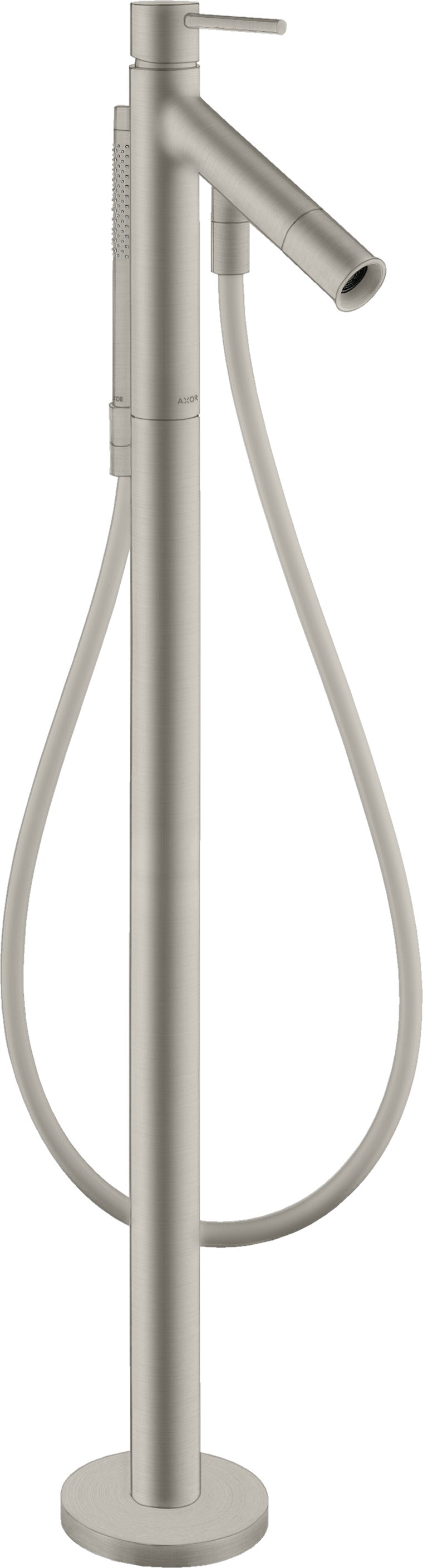 AXOR Starck Single lever bath mixer floor-standing with pin handle