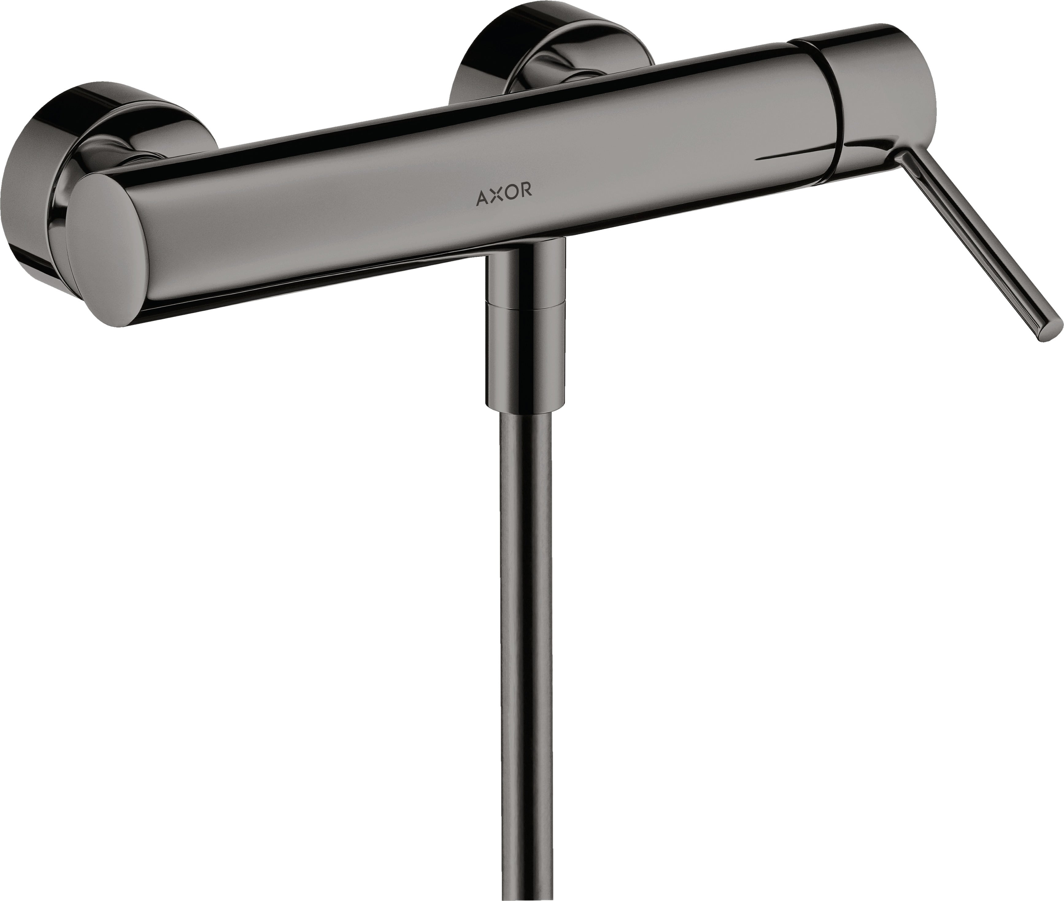 AXOR Starck Single lever manual shower mixer for exposed installation with pin handle