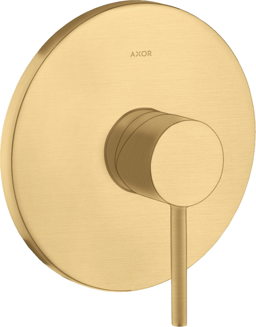 AXOR Starck Single lever manual shower mixer for concealed installation with pin handle