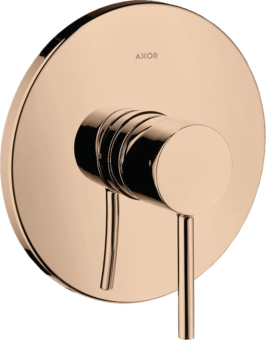 AXOR Starck Single lever manual shower mixer for concealed installation with pin handle