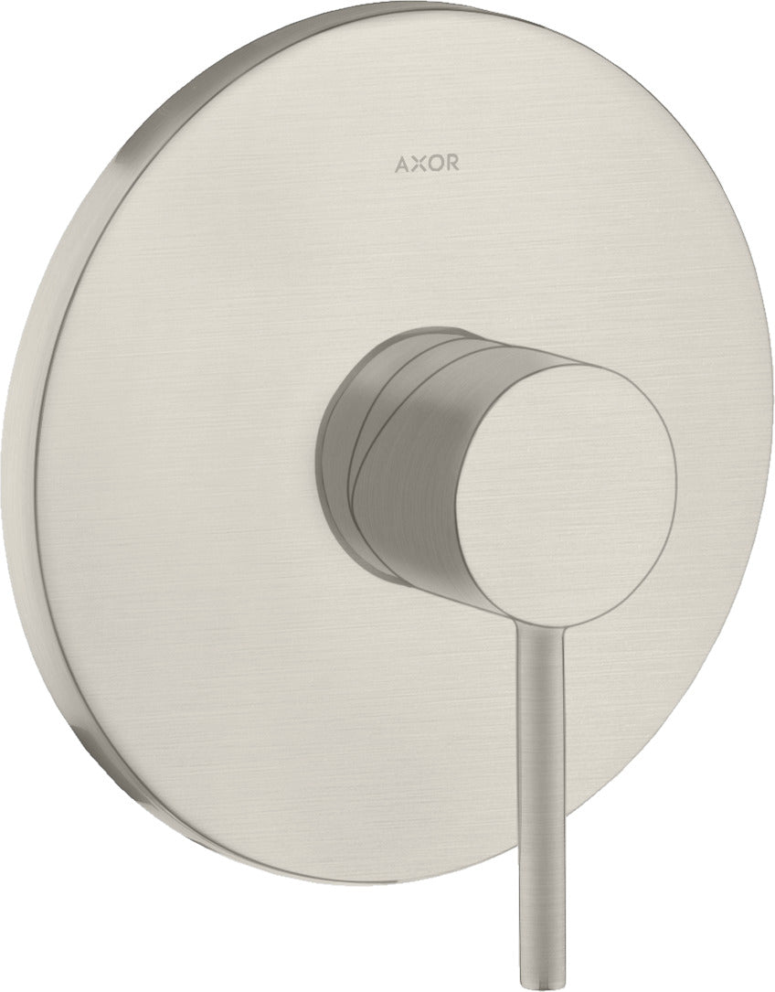 AXOR Starck Single lever manual shower mixer for concealed installation with pin handle
