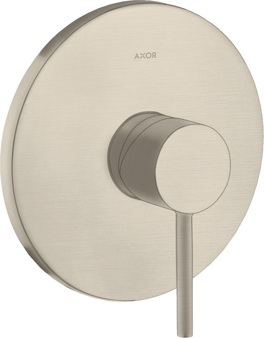 AXOR Starck Single lever manual shower mixer for concealed installation with pin handle